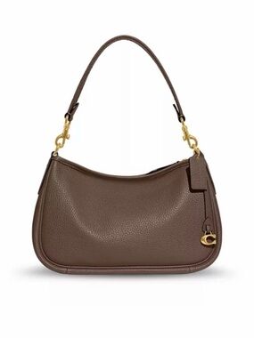Coach Carry Shoulder Bag in Dark Stone